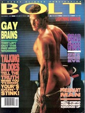 BOLT  magazine DECEMBER 1991 - Hunks * Jocks * Like new picture