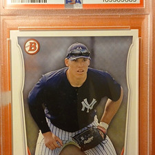 Topps 2014 Bowman Draft Top Prospects Aaron Judge Rookie TP-39 Yankees PSA picture