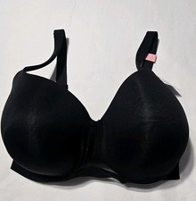Cacique Modern Collection Comfort Bliss Lightly Lined Balconette Bra 36I Black picture
