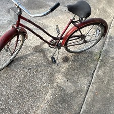 Murray Murray Vintage Red Step-Through Cruiser Bicycle Complete Bike picture