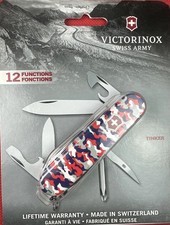 Retired 91mm Scouts 115 Anniversary Camo Victorinox Tinker Swiss Army knife picture