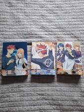 Food Wars Shokugeki No Soma Bluray And DVD Box Sets Warner Bros Japan 1,2,5 picture