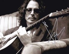 Chris Cornell Soundgarden Audioslave autographed signed 8.5x11 Photo Reprint picture