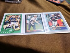 Lot Of 3) 3x 2002 03 Topps Bowman Tom Brady New England Patriots, HOF picture