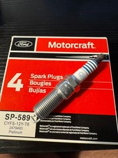 6 PACK Genuine OEM Motorcraft SP520 SP-589 Spark Plugs Ford CYFS12F5 Brand New picture