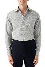 Eton Men's Slim-Fit Medallion Button-up Shirt MSRP $295 picture