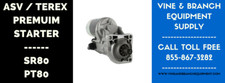 PREMIUM REPLACEMENT STARTER FOR ASV / TEREX / SR80 / PT80 picture
