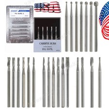 100Pcs Dental Surgical Diamond Burs Ball Round For High Speed Handpiece FG 1.6mm picture