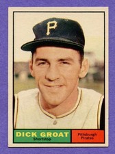 1961 Topps Dick Groat #1 Pirates High Grade NM picture