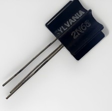NOS 1955 SYLVANIA 2N68 PNP 25v GERMANIUM POWER TRANSISTOR Collectors picture