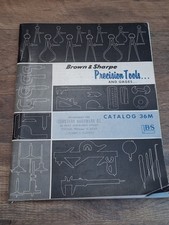 Vtg 1957 Brown & Sharpe Precision Tools & Gages Catalog 36M 97 Pages picture