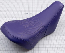 Kawasaki KFX 400 Seat Cover 2003 To 2006 Models Purple Vinyl Seat Cover picture