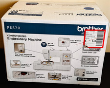 Brother PE570 Computerized Embroidery Machine 4x4 WLAN Touchscreen New In Box picture