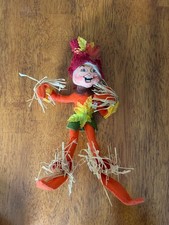 NWT Annalee 9” Fall Leaf Elf Gold Red Fall Maple Leaf Costume picture