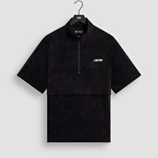 Kith x BMW Men’s Black Windbreaker Jacket 2XL 1/4 Zip Stand-Up Collar picture