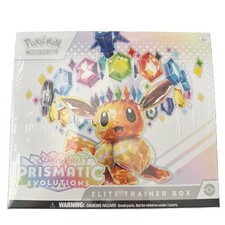 Pokemon TCG Scarlet & Violet Prismatic Evolutions Elite Trainer Box ETB Sealed picture