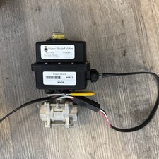 New open box electric water shutoff valve 1