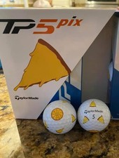 TaylorMade TP5 Pix Cheese Pizza - Very Rare Limited ONE SINGLE Ball 2020 Release picture