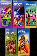 NEWEST 2026 Walt Disney World Theme Park Guide Maps 5 Maps Newest Available WDW picture