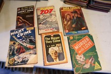 Wholesale Lot 42 Pcs. 1940's-1950's Pulp Books Good Condition picture
