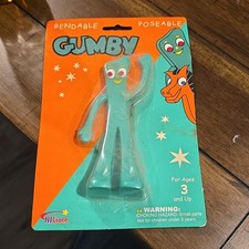 Vintage GUMBYFAN Gumby 6” Bendable Figure NJ Croce Classic Style Toys 2004 PREMA picture