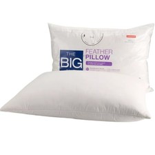 The Big One Feather Pillow – Standard/Queen Size - Soft - 20 x 28 inches picture