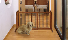 Richell USA Richell Small Freestanding Pet Gate 26.4