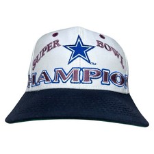 Vintage 1993 NFL Dallas Cowboys Logo 7 Super Bowl XXVII Champions Snapback  picture
