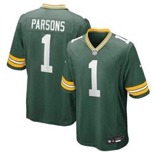 New 2025 Men's Micah Parsons #1 Green/White All Stitched Jersey (Free Tax ) picture