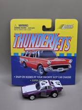 Johnny Lightning  Plymouth Pullback Roadrunner #43 Stock HO Slot Car Body  picture