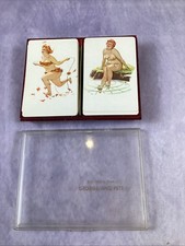 Vintage HILDA Playing Cards Duane Bryers Pin-Up Rummy Boxed Set 1961 52+jokers picture