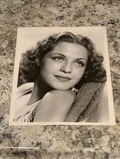 Original Carol Bruce 8x10 Vintage Publicity Studio Portrait Photo Milton Rubin picture