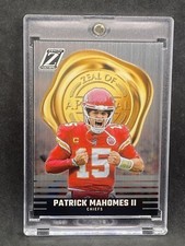 PATRICK MAHOMES RARE GOLD TITANIUM INVESTMENT CARD PANINI  CHIEFS MVP MINT picture