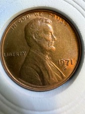 1971-S 1C RD Lincoln Cent picture