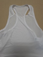 Athleta Fastest Track Tank Top Women’s Xl White Racerback Activewear picture