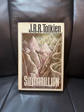 The Silmarillion HC DJ 1977 Stated 1st Am Ed.  - 1st Prtg. - J R Tolkien w/ Map picture