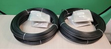 Amphenol 8 Fiber Optic Drop Cable 150' SC/APC (4) LC/UPC (4) PIGTAIL (qty. 2) picture