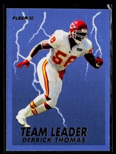 1993 Fleer #2 Derrick Thomas Team Leaders picture