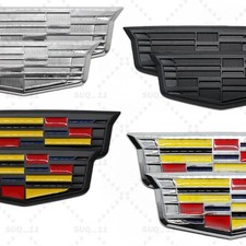 2x For Escalade Fender Marker Door Side Badge Emblem Car Decoration Sport V picture