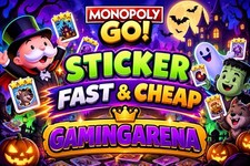 GO Monopoly Stickers All 1-6 ⭐️ Stickers - MONSTER MASH - FASTEST & CHEAPEST | picture