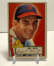 Topps 1953 Topps Del Rice #100 St. Louis Cardinals Baseball Card Base Set picture