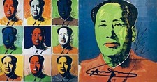 Andy Warhol Mao Tse-Tung Invitation Card Offset Lithograph picture