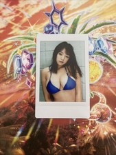 SHINOZAKI AI PHOTO CARD PROMO INCENTIVE JAPAN SWIMSUIT MODEL 篠崎 愛 picture