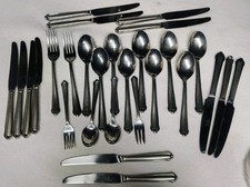 Mikasa Classico Satin Flatware Lot 28 Pc picture