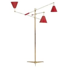 1950's Mid Century Angelo Modern Italian Style Arredoluce Triennale Floor Lamp picture