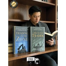Trading in the Zone & Disciplined Trader Mark Douglas Paperback Books picture