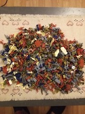 Vintage Airfix 1:72 Multi Army different period Soldiers lot with Horse/Cannons. picture
