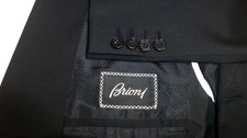 Brioni Blazer 52R/42R Black Excellent Condition Suit Jacket PALATINO picture