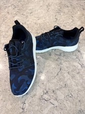 Size 10.5M/12W - Nike Roshe One Print Blue Camo - 655206-404 picture