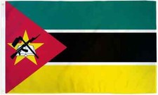 Mozambique 3x5ft Poly Flag International Mozambicans Country Flag of Mozambique picture